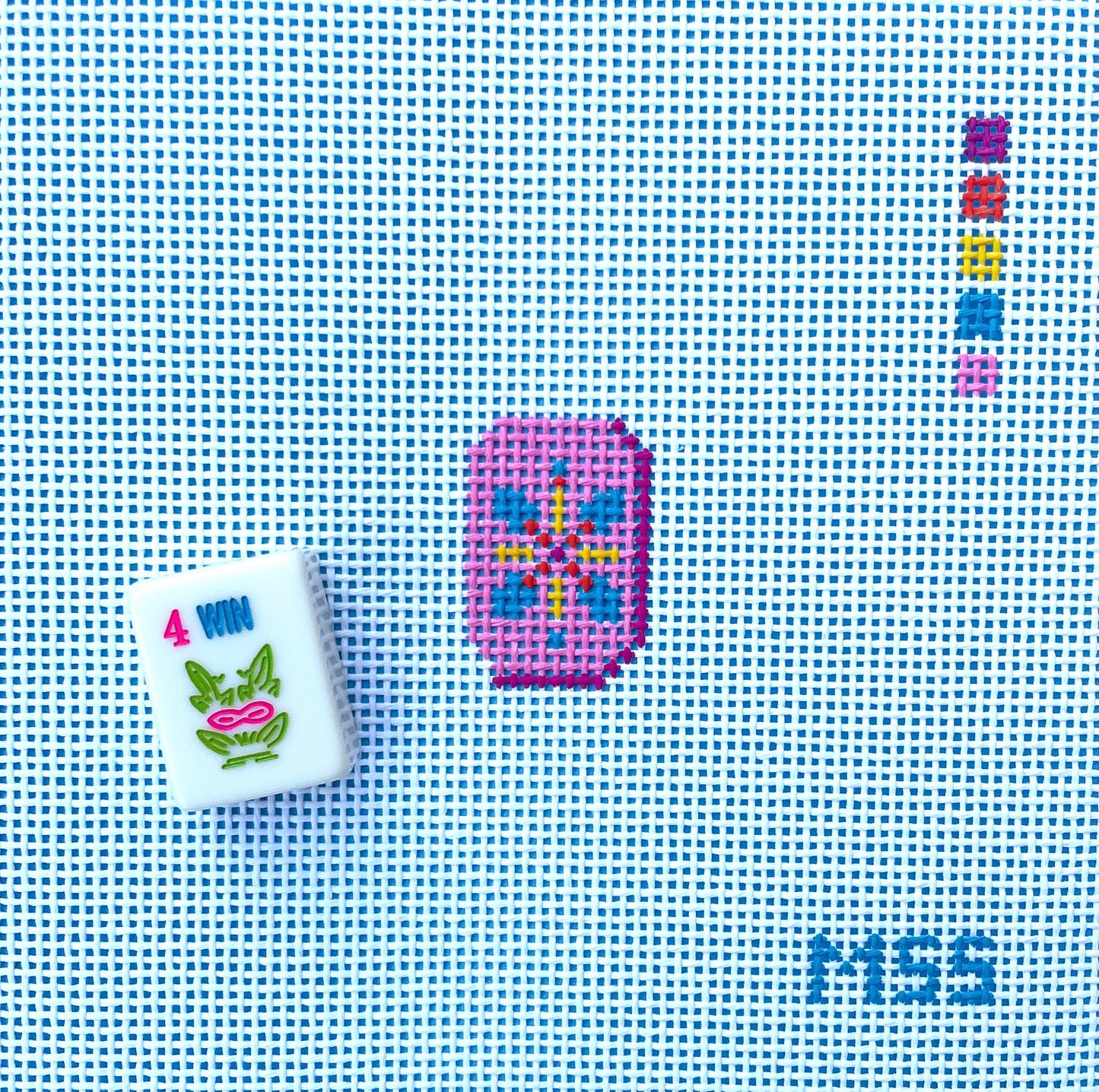 “Flower” Mahjong Tile Mini