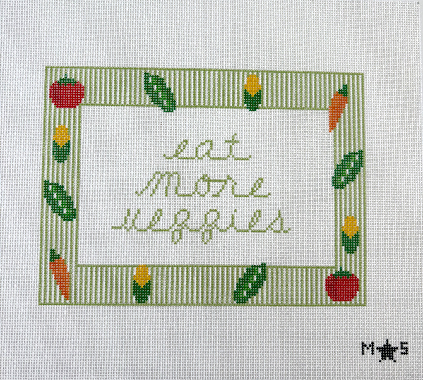 Eat More Veggies Canvas