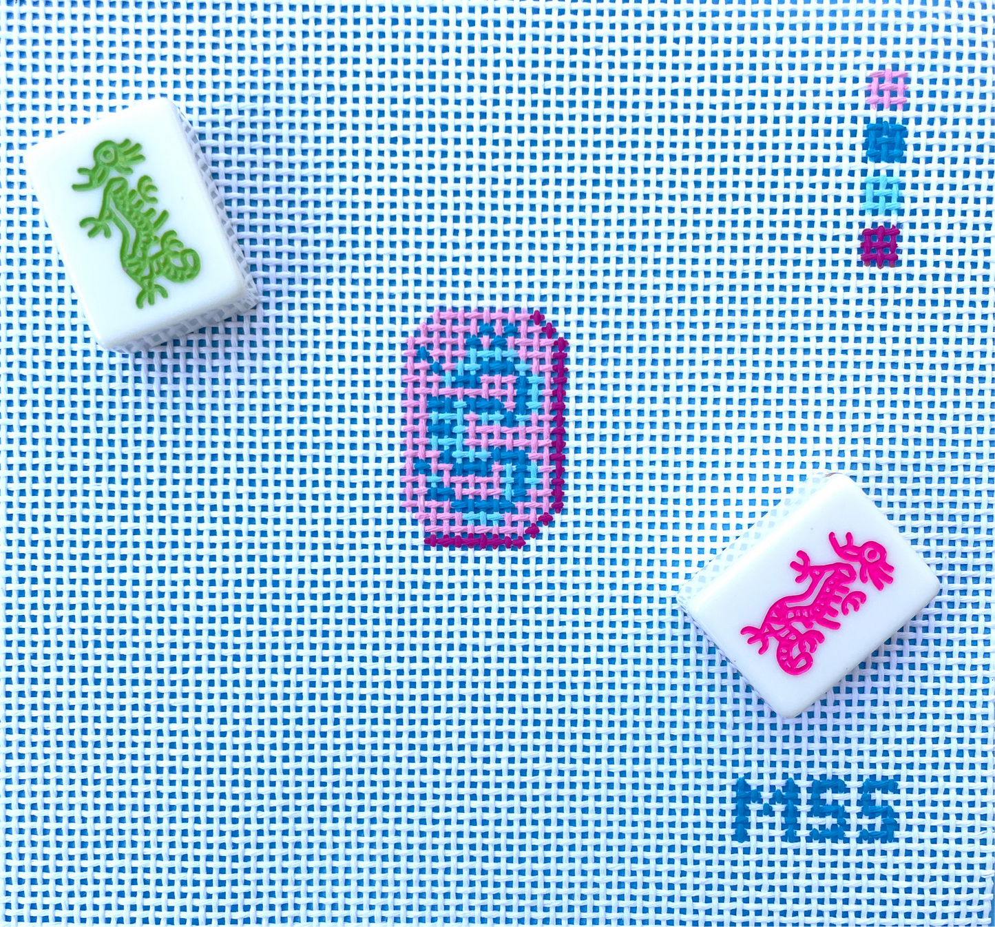 “Dragon” Mahjong Tile Mini
