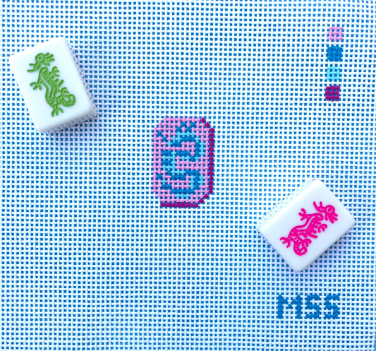 “Dragon” Mahjong Tile Mini