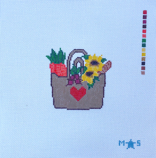 Farmers Market Tote Canvas