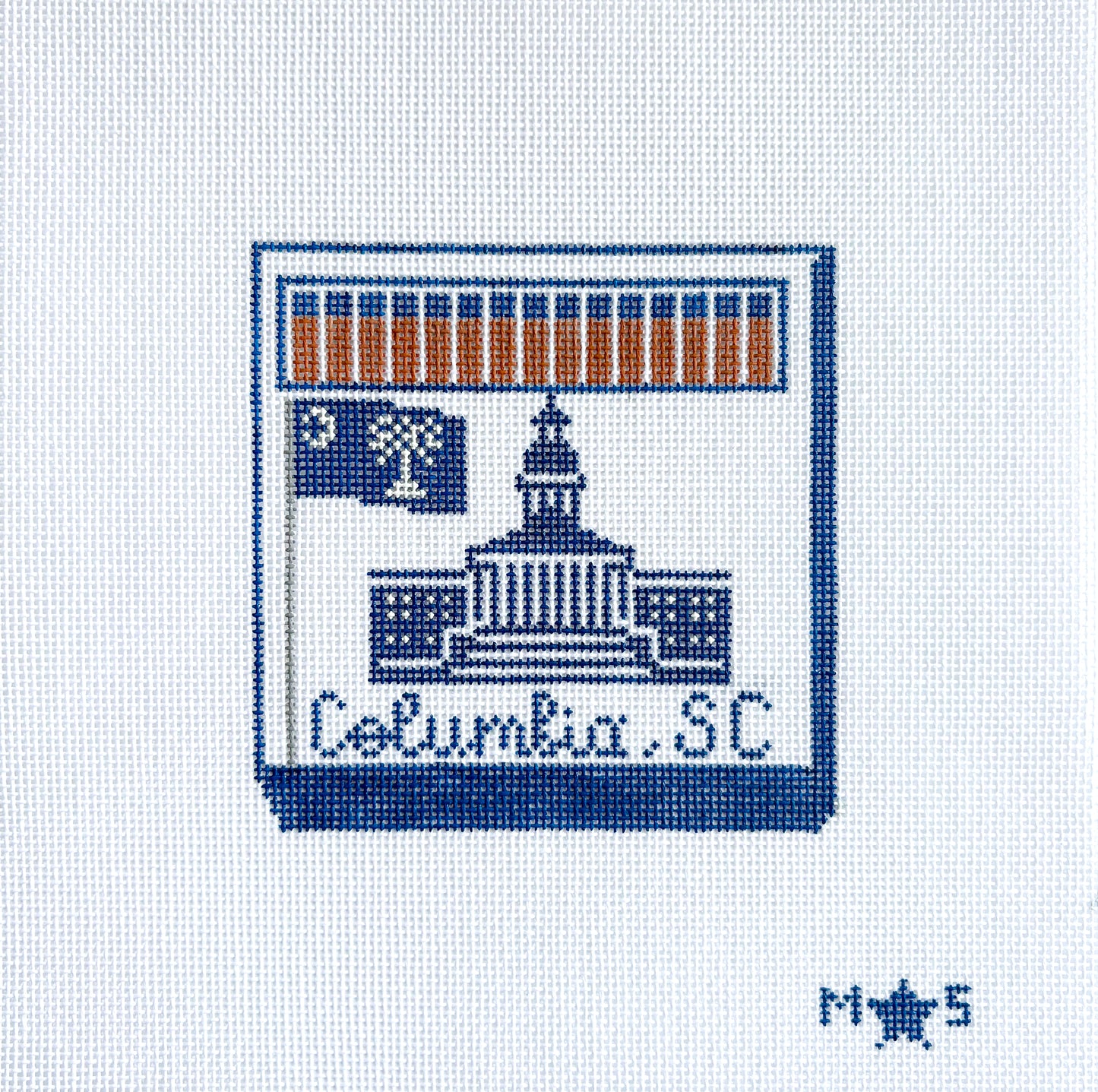 PREORDER: Columbia, SC Matchbook Canvas