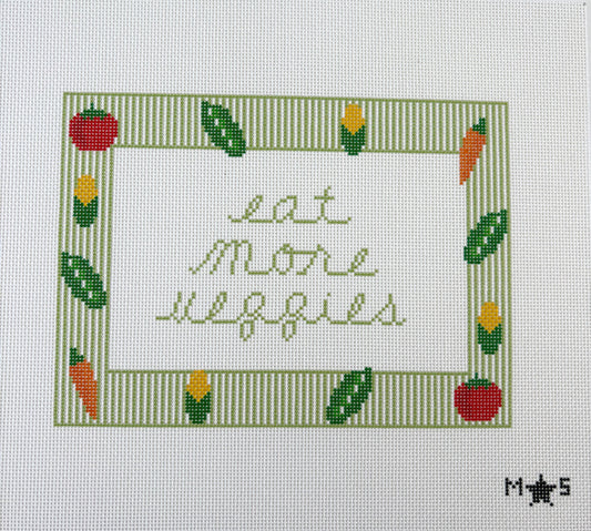 Eat More Veggies Canvas
