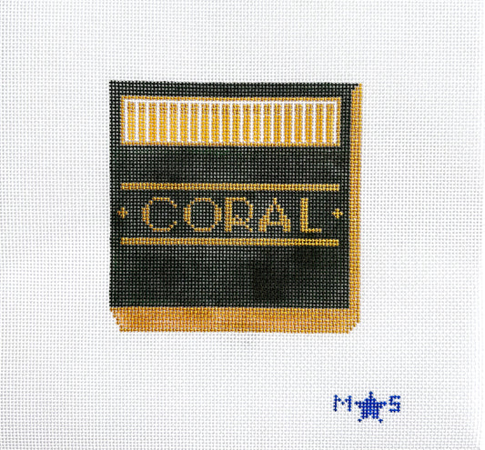 PREORDER "Coral" Matchbook Canvas