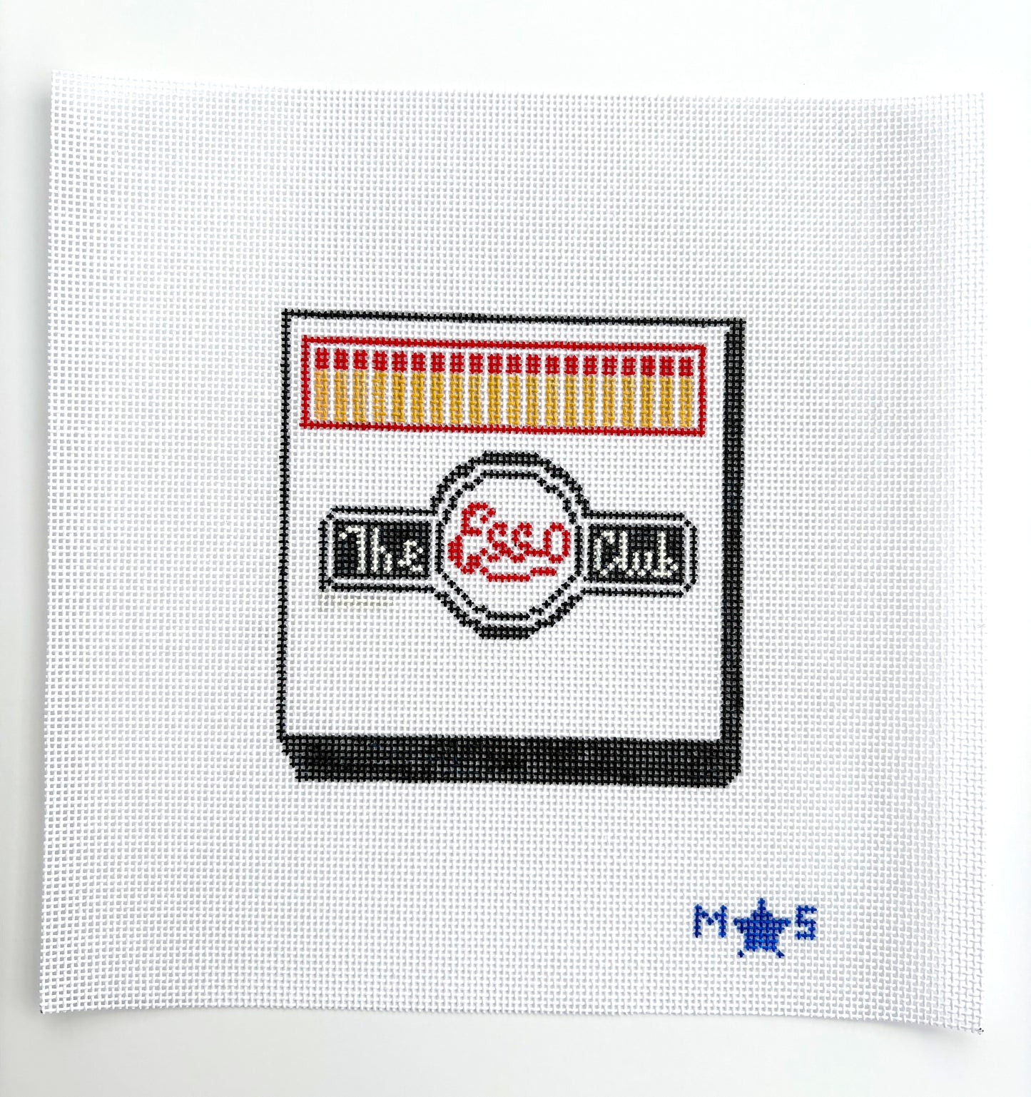 "Esso Club" Matchbook Canvas