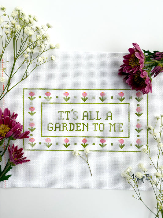 It's All A Garden To Me Canvas